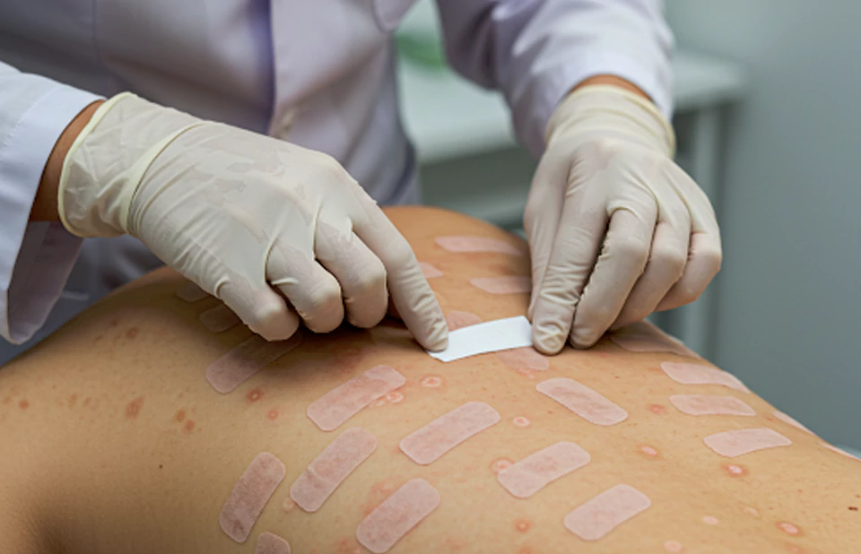 patch test for allergy diagnostic